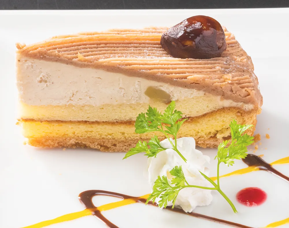 マロンケーキセット 1,700円